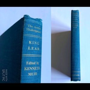 KING LEAR 8th Ed THE ARDEN SHAKESPEARE by WILLIAM SHAKESPEARE 1959 Vintage Book